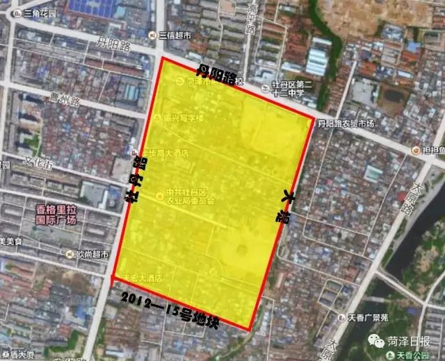 菏泽最新棚改地块 晁庄,菏泽棚改新焦点：晁庄地块揭晓