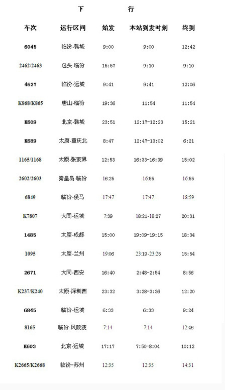 天水最新火车时刻表｜“天水最新列车时刻一览”