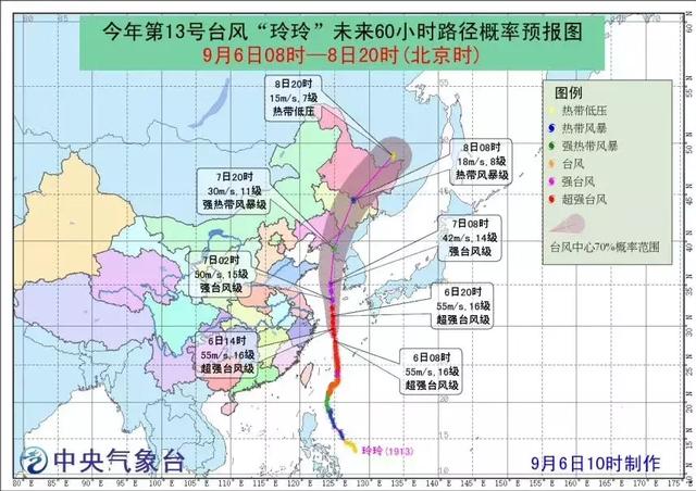 大连地区台风实时动向追踪