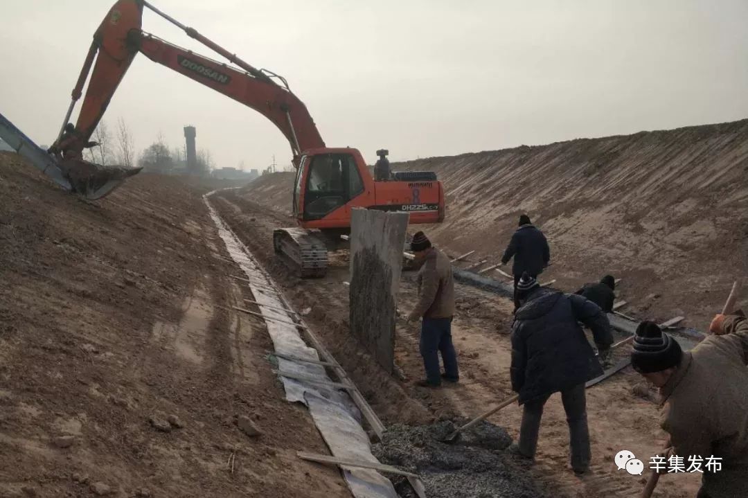 辛集水库建设新篇章，喜看工程进展顺利