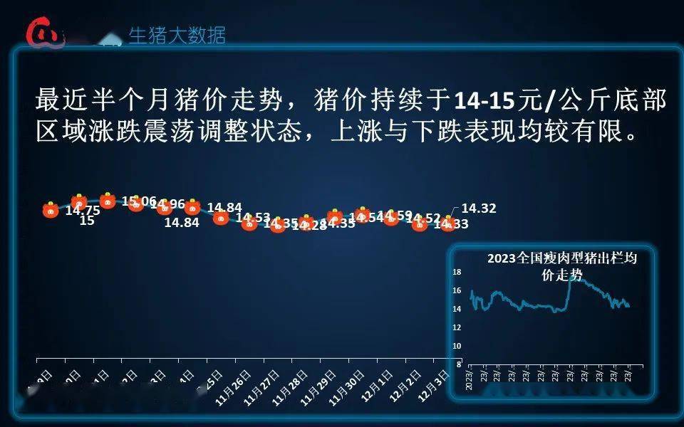 今年生猪价格最新动态