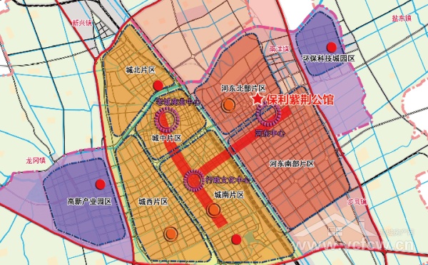 盐城步凤新区规划蓝图