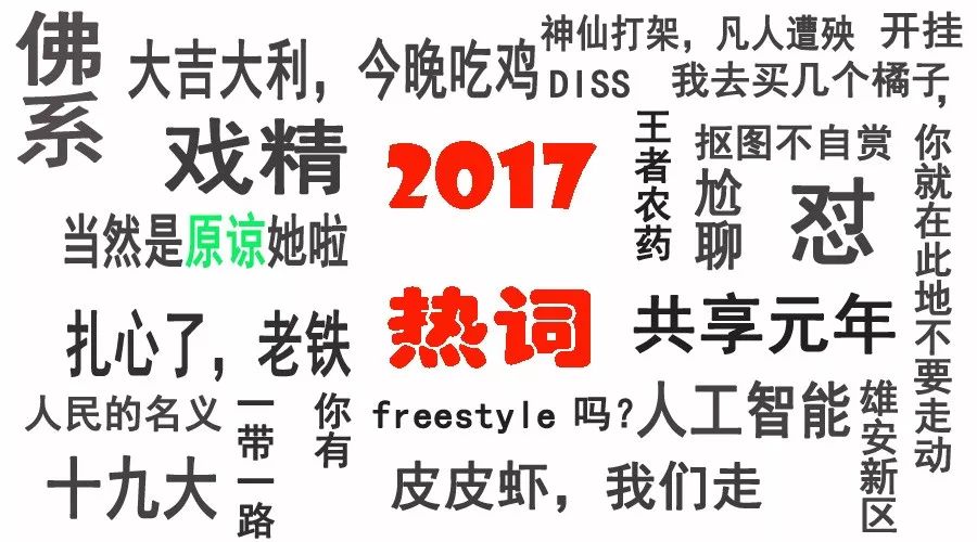 “2017年度人气网名精选四字佳句”