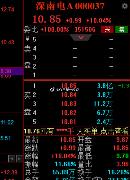 深南电A股票最新动态解析与市场动向一览